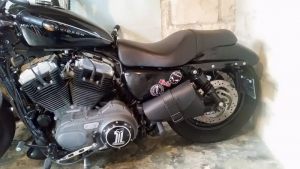Sacoche Myleatherbikes Harley Sportster_56